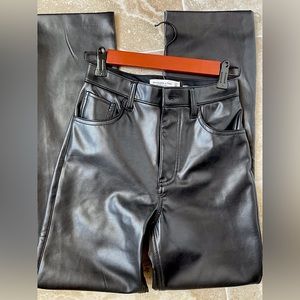 Leather👠Abercrombie